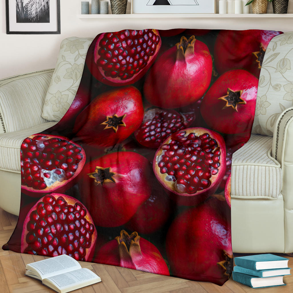 Pomegranates Blanket