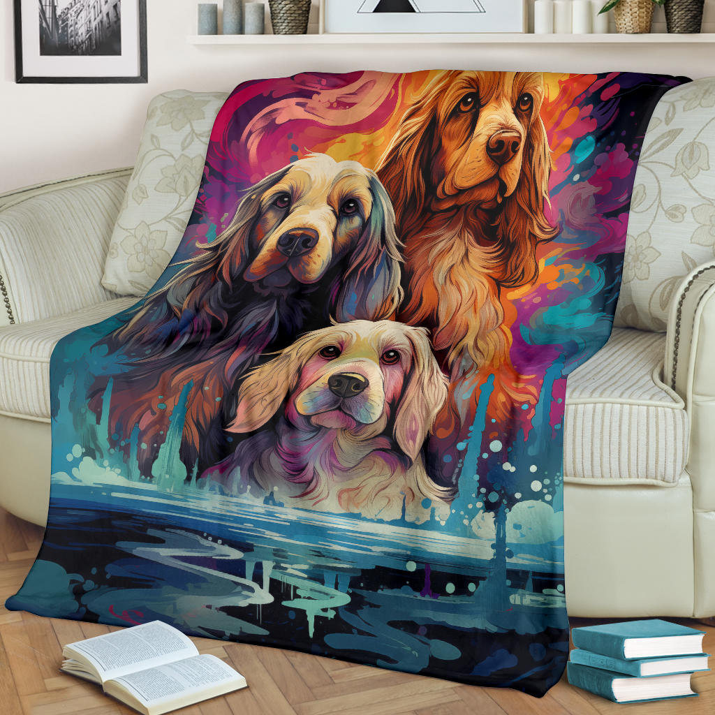 Petit Basset Griffon Vendeen Blanket, Trippy Psychedelics Petit Basset Griffon Vendeen Fleece Blanket, Petit Basset Griffon Vendeen Throw Blanket, Petit Basset Griffon Vendeen Gifts