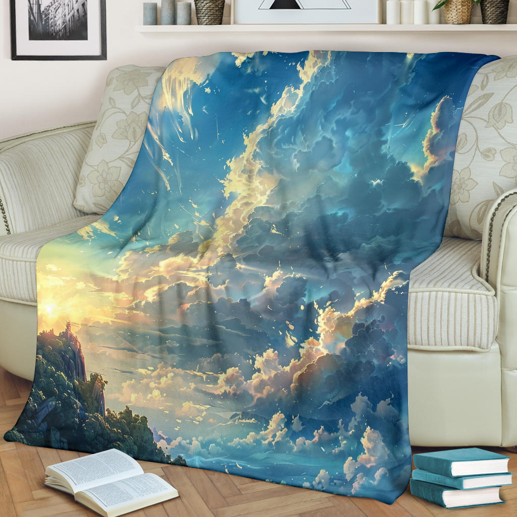 Serene Sky Blanket, Serene Sky Costume Blanket, Serene Sky Blanket Gift, Blanket