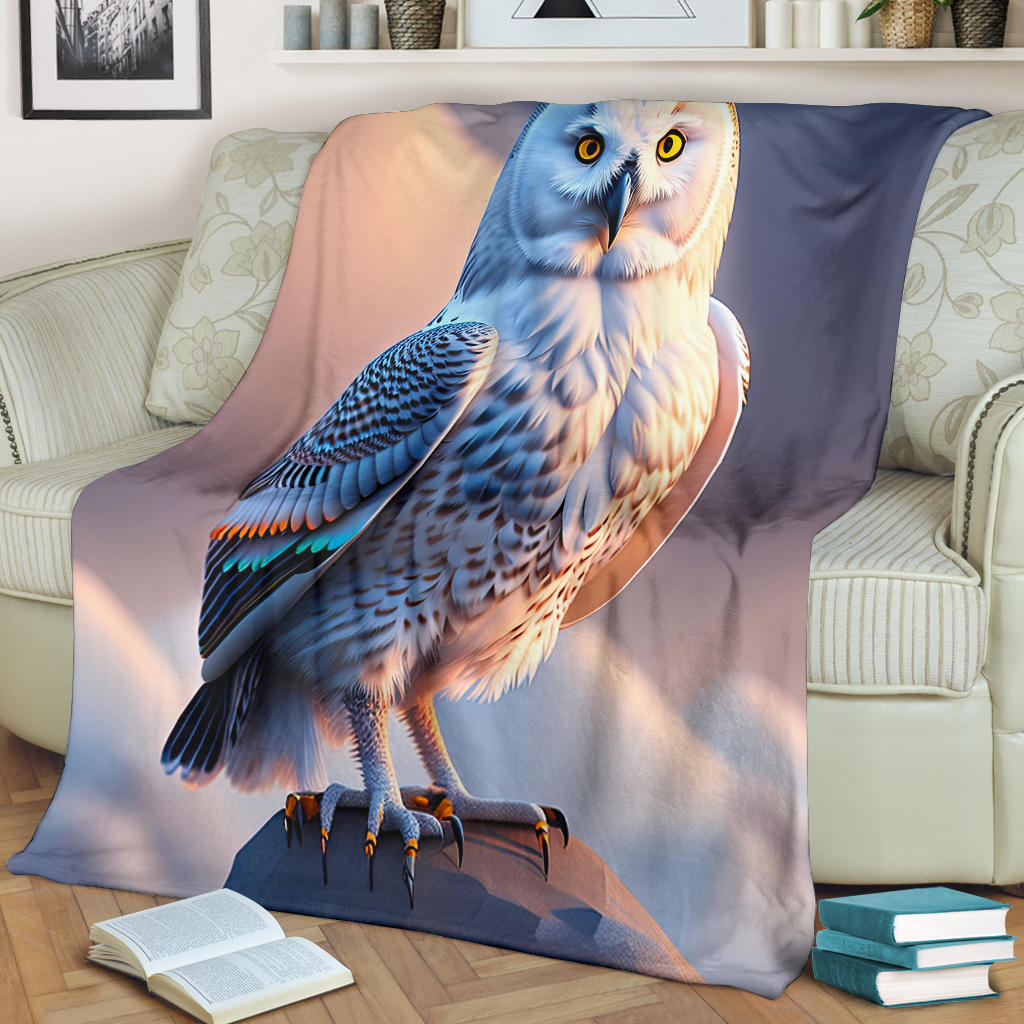 Snowy Owl Blanket