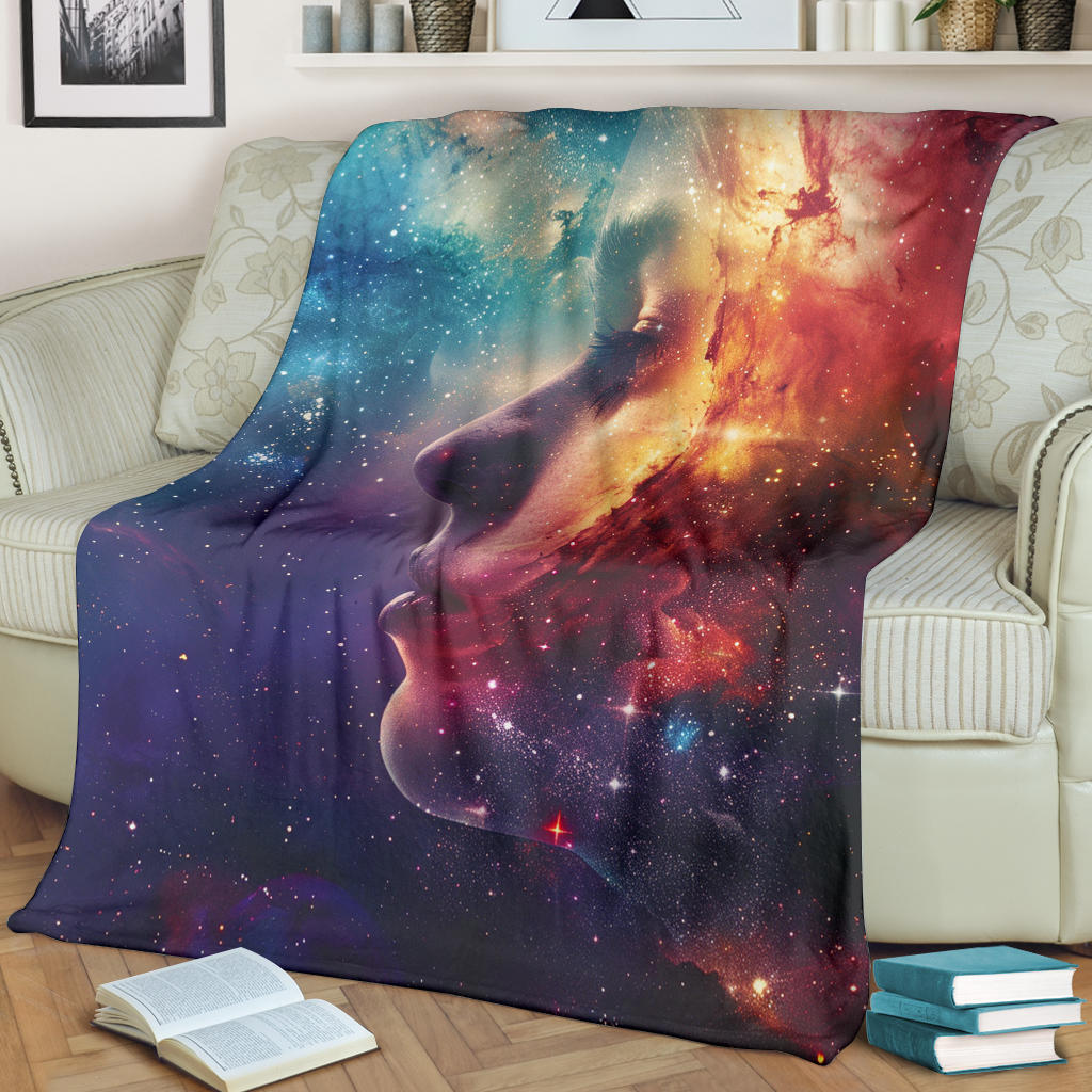 Galaxy Glow Blanket, Galaxy Glow Estetic Blanket, Galaxy Glow Blanket Gift, Blanket