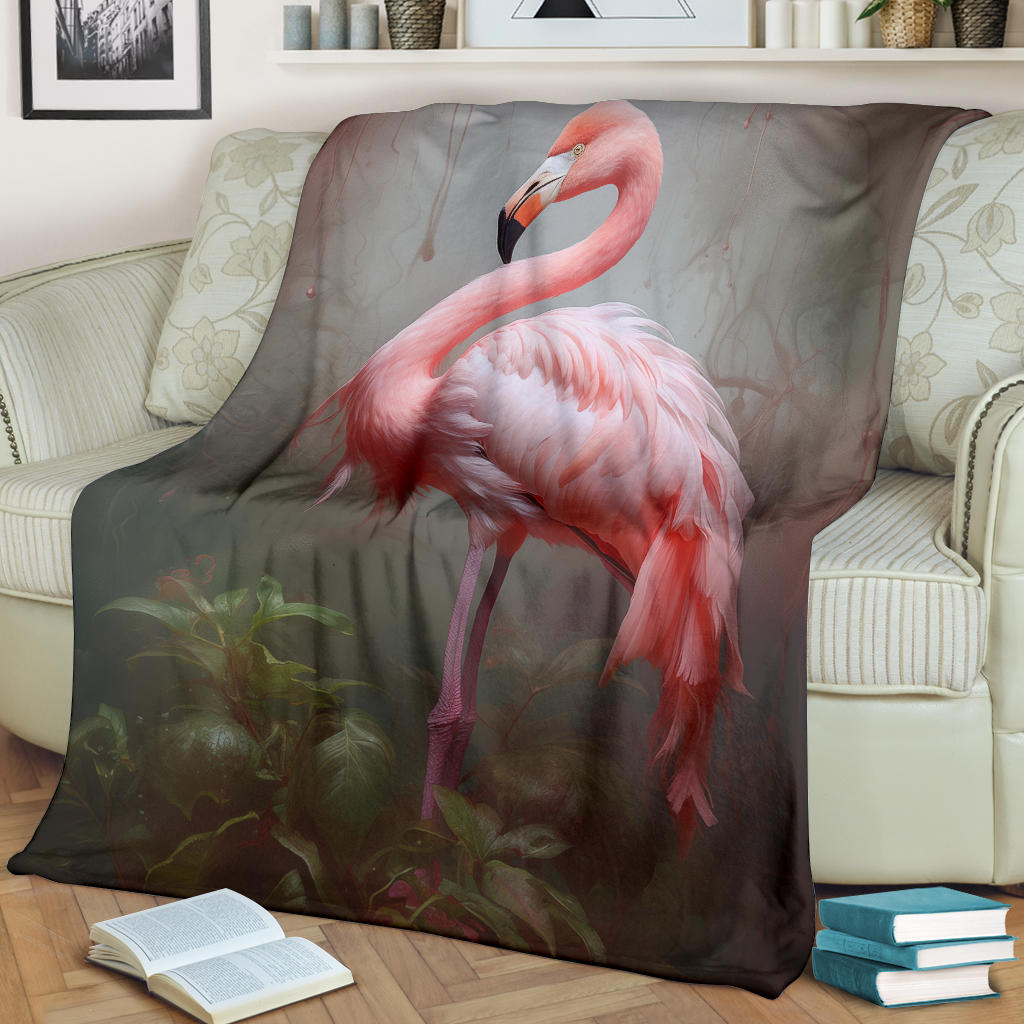 Flamingo Blanket, Flamingo Fleece Blanket, Flamingo Gifts, Flamingo Throw Blanket