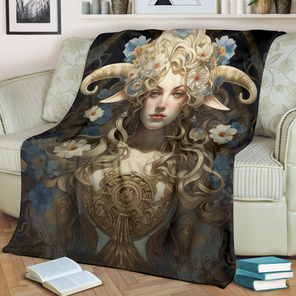 Virgin Zodiac Blanket, Virgo Zodiac Sign, Virgin Virgo Zodiac Gifts, Virgin Virgo Throw Blanket