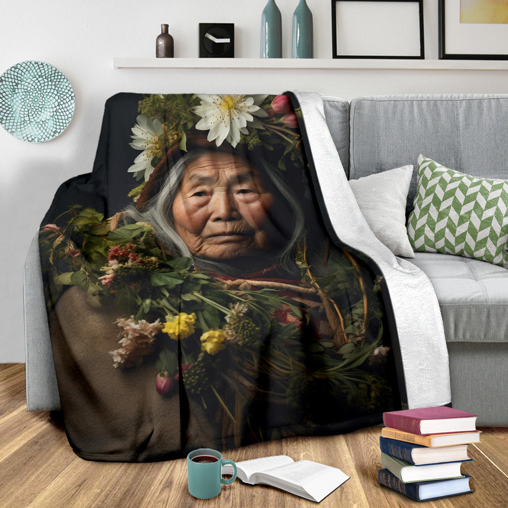 Shaman Woman Blanket