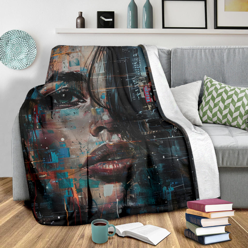 Urban Chic Blanket, Urban Chic Estetic Blanket, Urban Chic Blanket Gift, Blanket