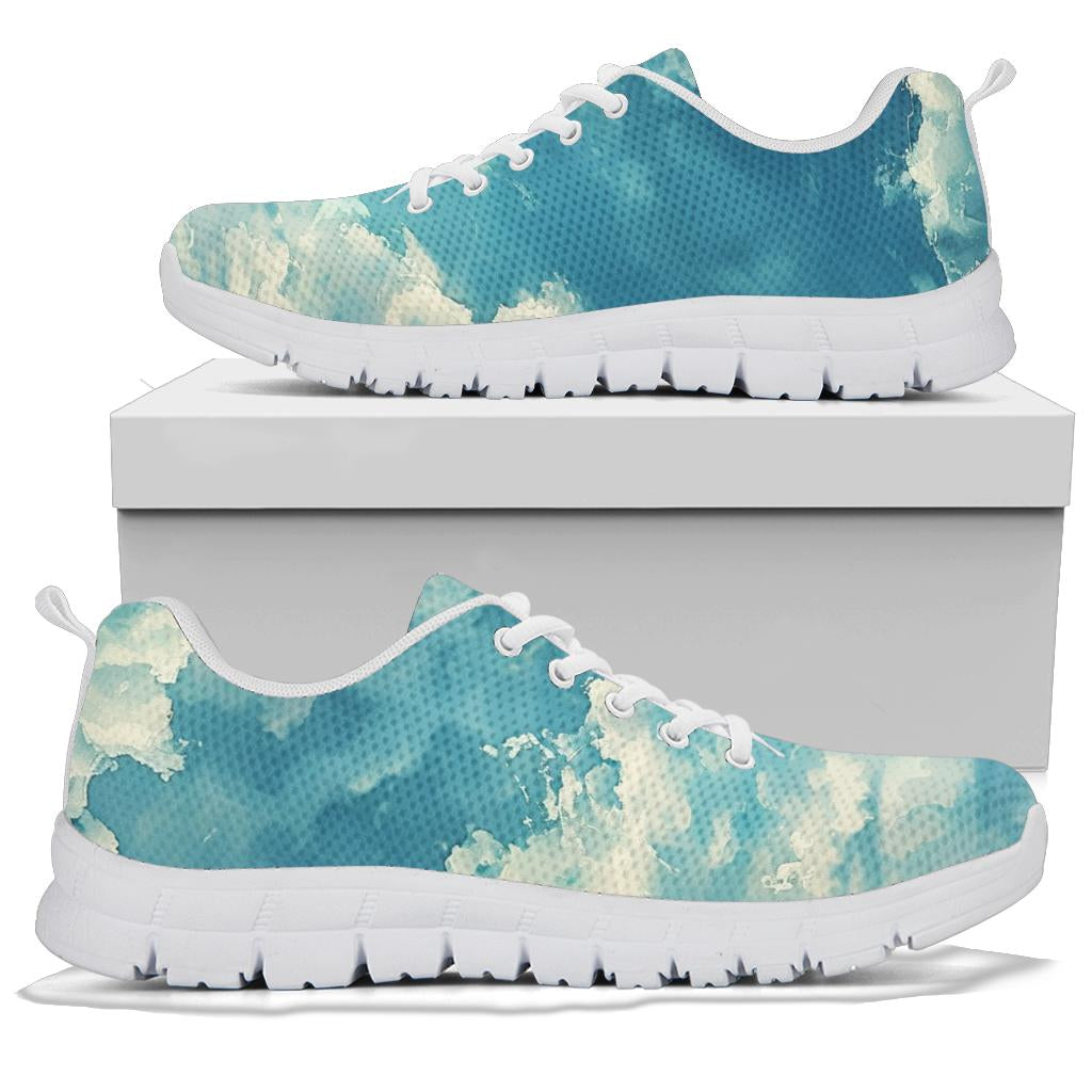 Serene Sky Sneakers, Serene Sky Sport Shoes, Serene Sky Woman Man Kids Sneakers, Serene Sky