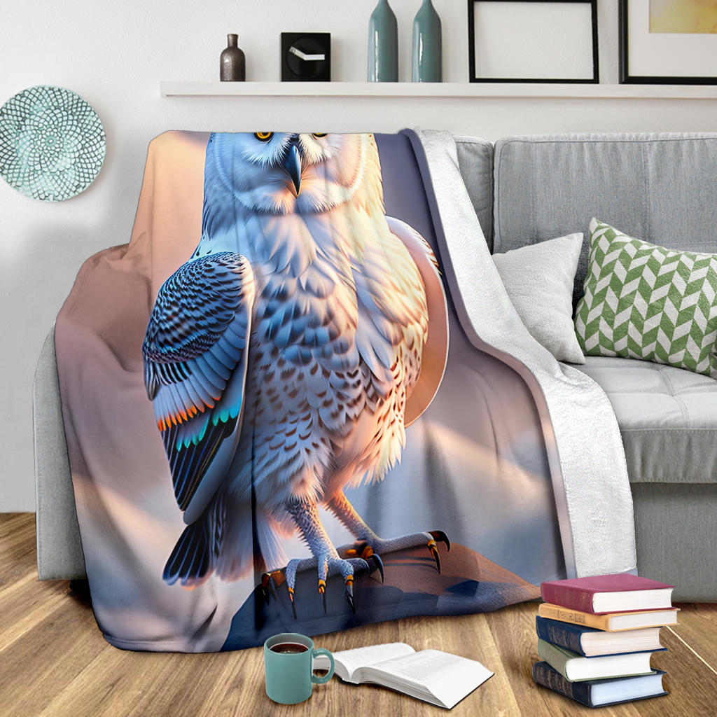 Snowy Owl Blanket