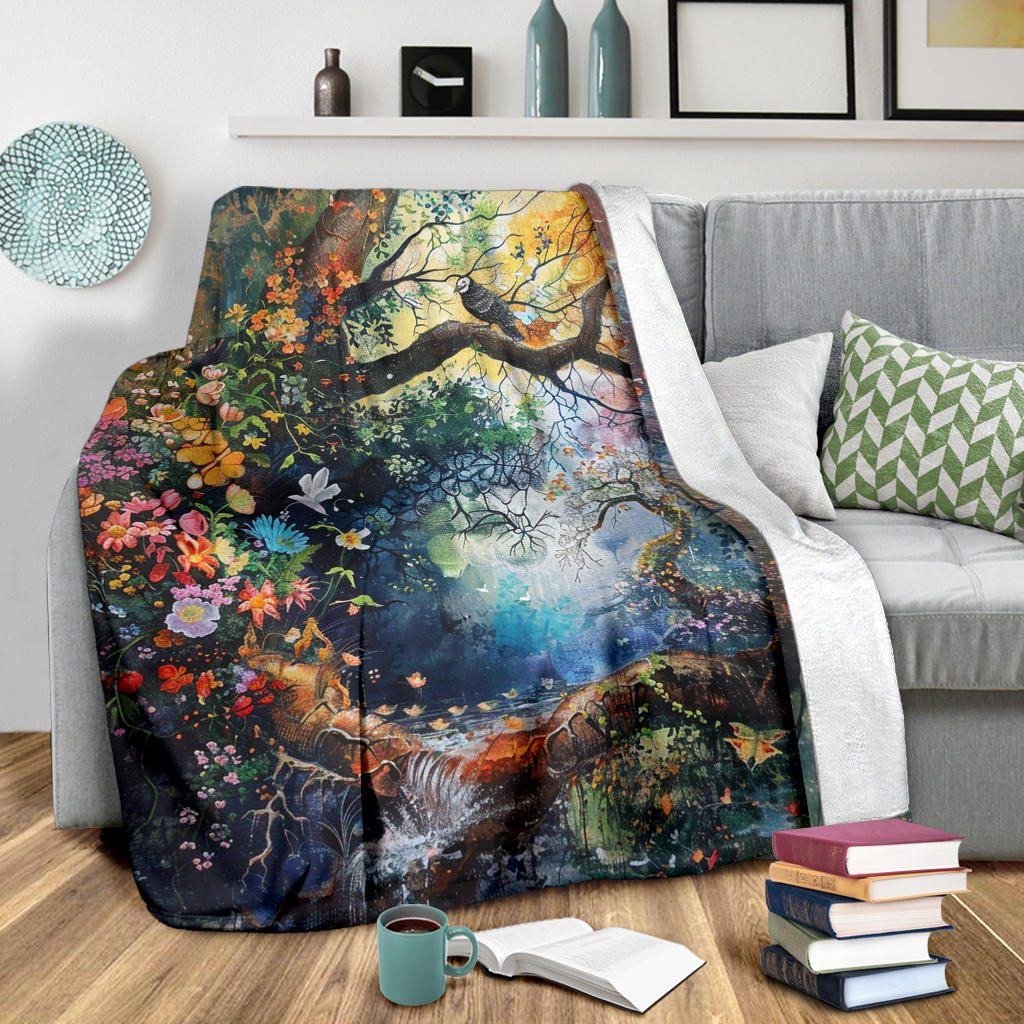 Enchanted Garden Blanket