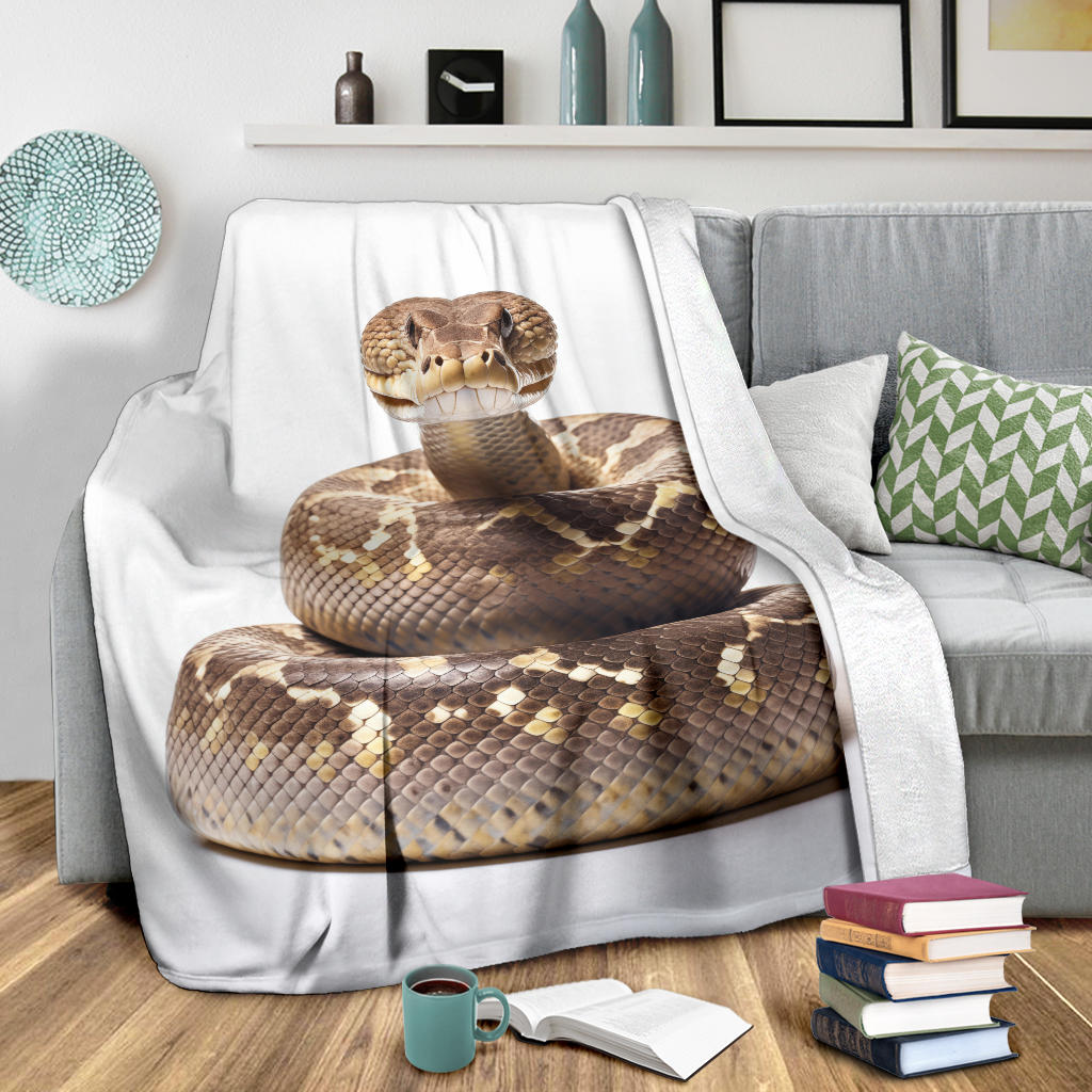 Snake Blanket, Snake Throw Blanket, Snake Gifts, Snake Fleece Blanket