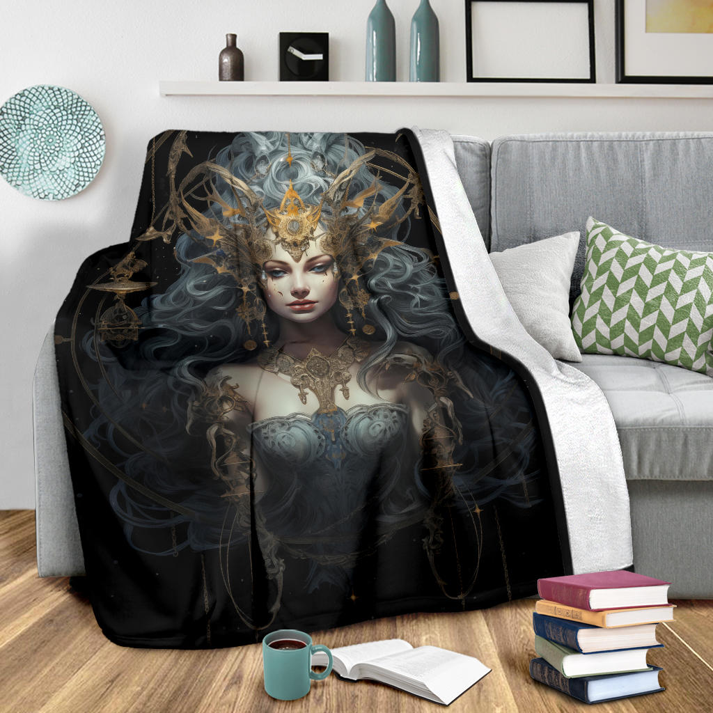 Virgin Zodiac Blanket, Virgo Zodiac Sign, Virgin Virgo Zodiac Gifts, Virgin Virgo Throw Blanket