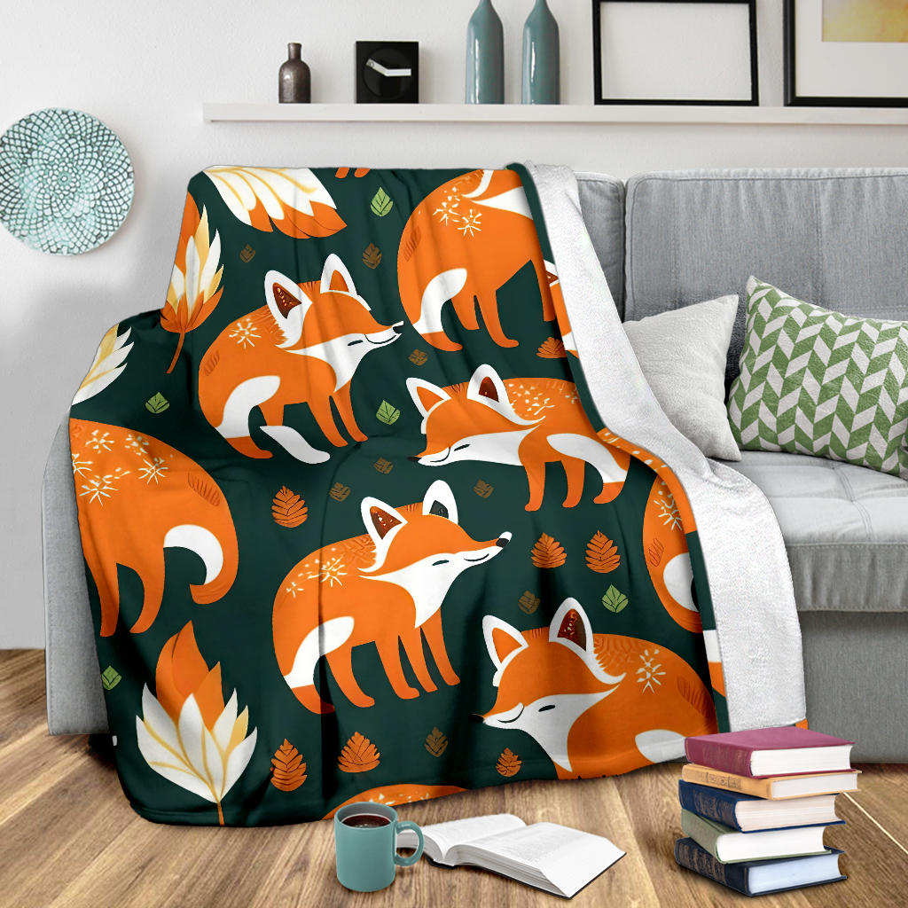 Forest Fox Blanket