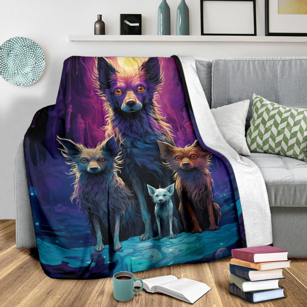 Belgian Laekenois Blanket, Trippy Psychedelics Belgian Laekenois Fleece Blanket, Belgian Laekenois Throw Blanket, Belgian Laekenois Gifts