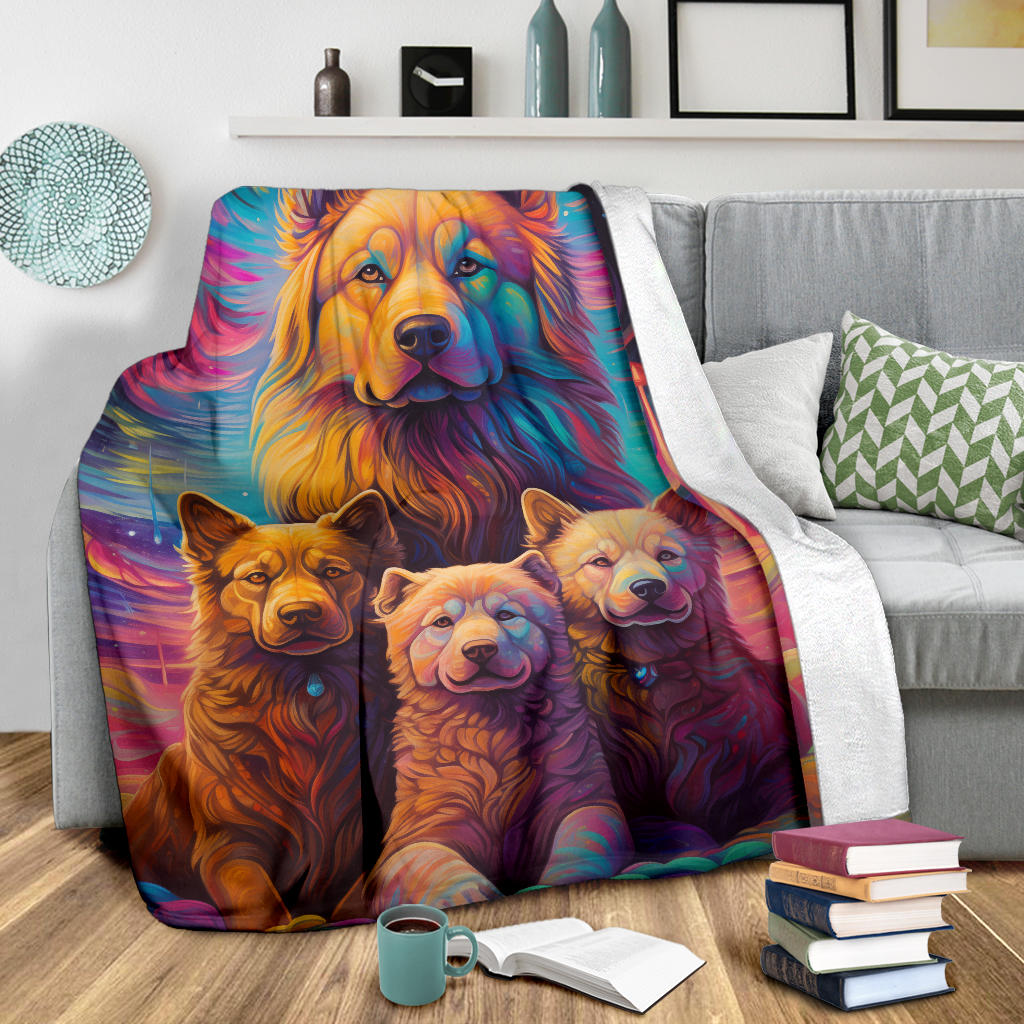 Asian Shepherd Blanket, Trippy Psychedelics Asian Shepherd Fleece Blanket, Asian Shepherd Throw Blanket, Asian Shepherd Gifts