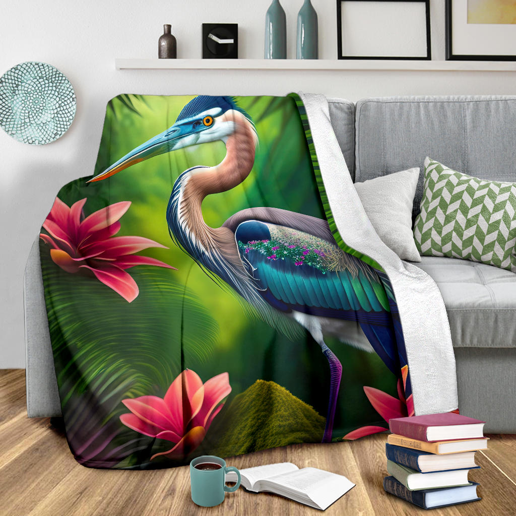 Heron Blanket