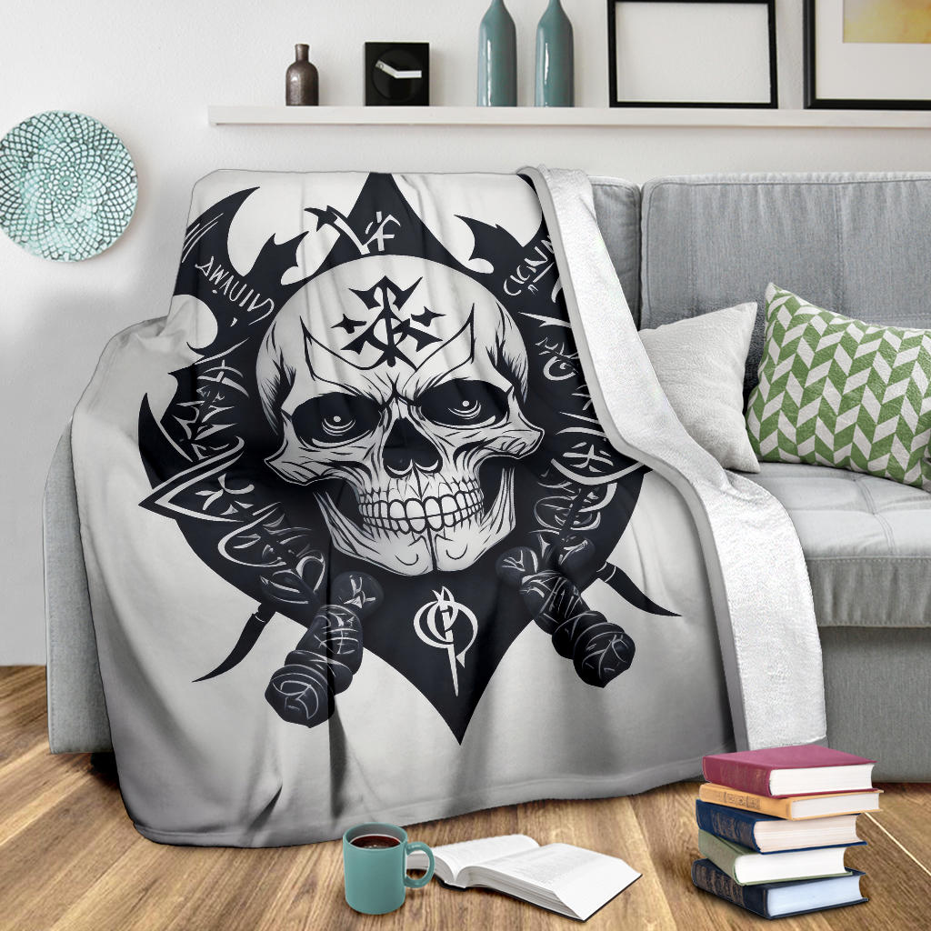 Skull Blanket, Pirate Blanket