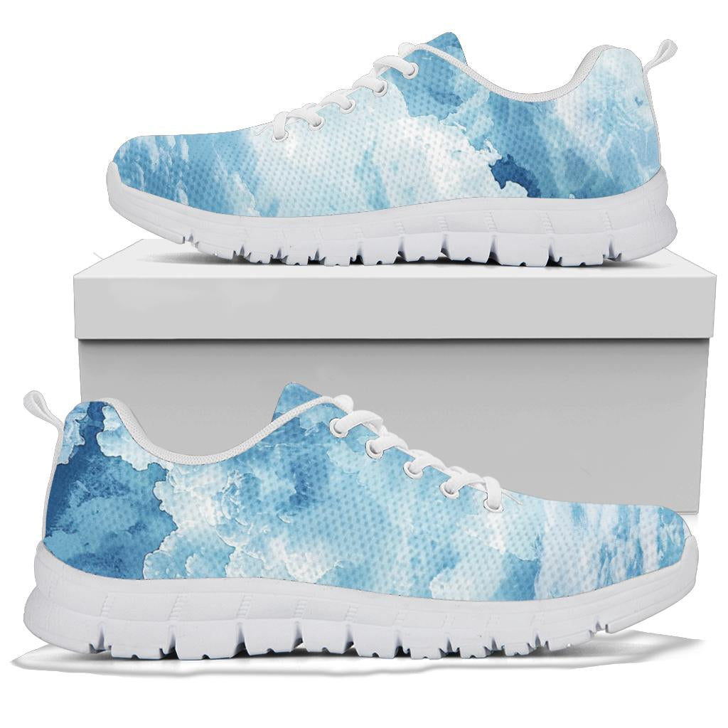 Serene Sky Sneakers, Serene Sky Sport Shoes, Serene Sky Woman Man Kids Sneakers, Serene Sky