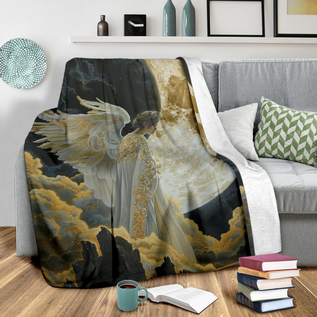 Celestial Serenity Blanket, Celestial Serenity Estetic Blanket, Celestial Serenity Blanket Gift, Blanket