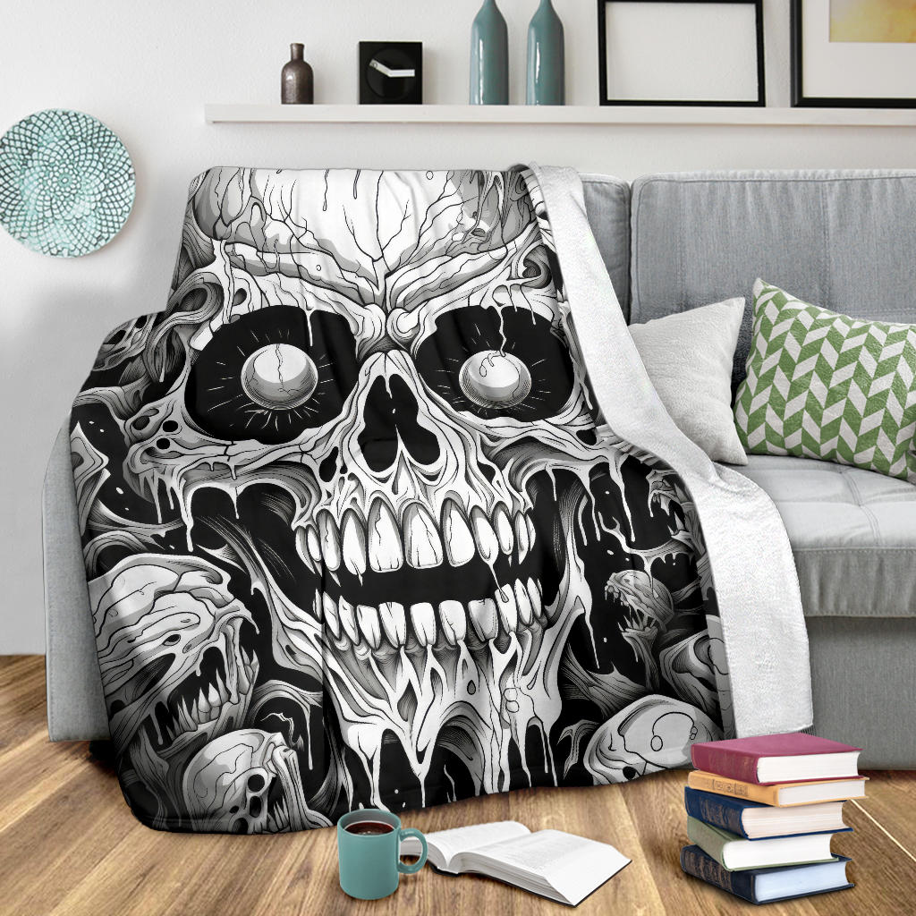 Skull blanket, Scary Blanket