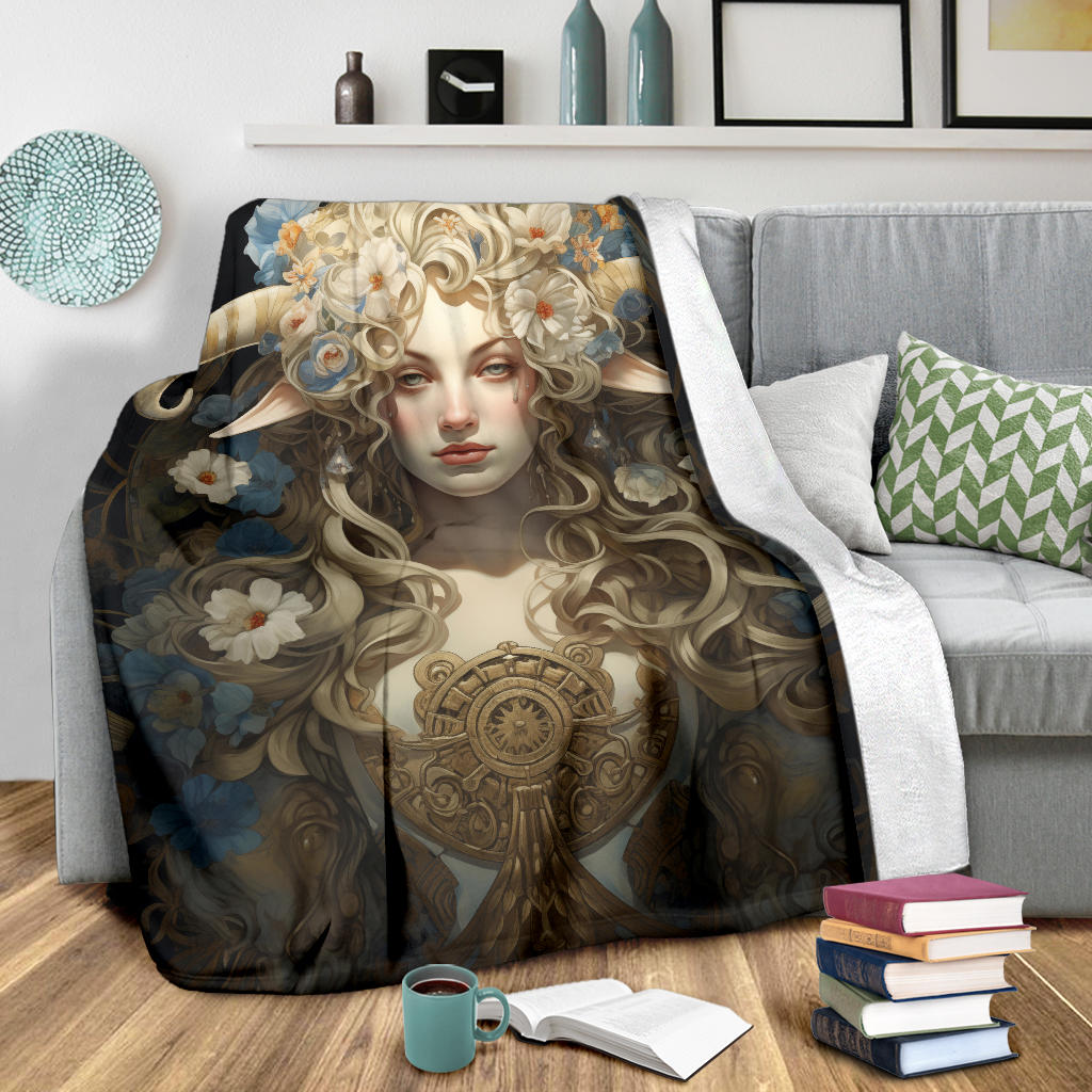 Virgin Zodiac Blanket, Virgo Zodiac Sign, Virgin Virgo Zodiac Gifts, Virgin Virgo Throw Blanket