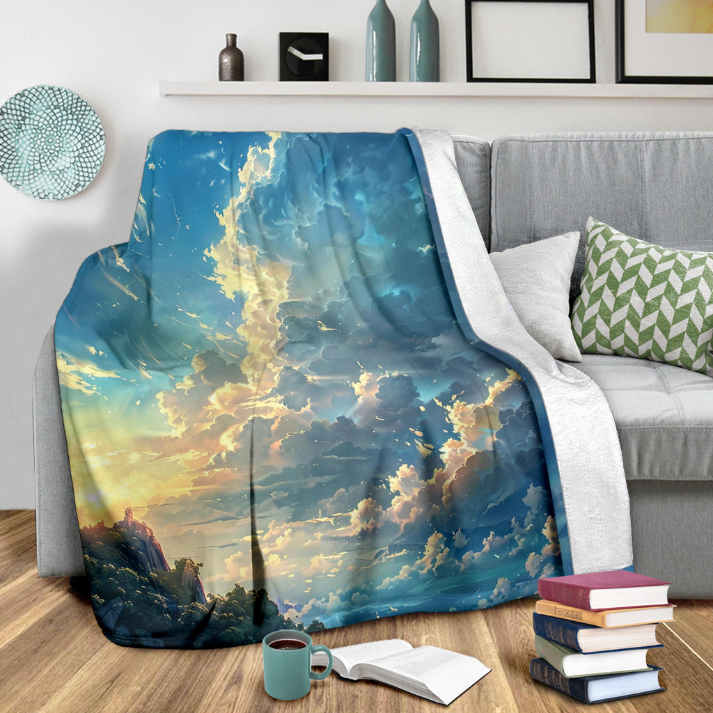 Serene Sky Blanket, Serene Sky Costume Blanket, Serene Sky Blanket Gift, Blanket