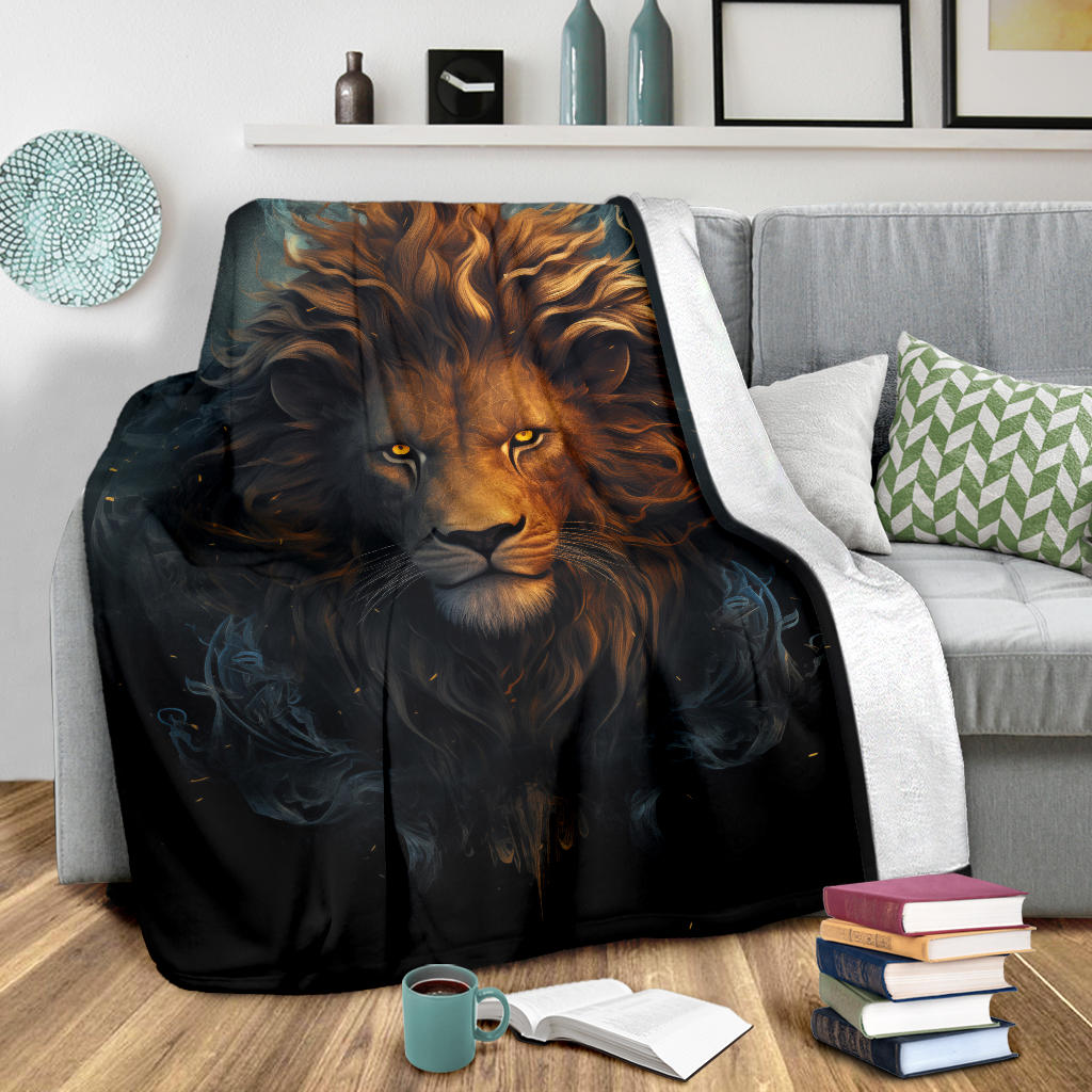 Lion Zodiac Blanket, Lion Zodiac Gifts, Lion Zodiac Sign, Lion Throw Blanket, Leo Zodiac Sign