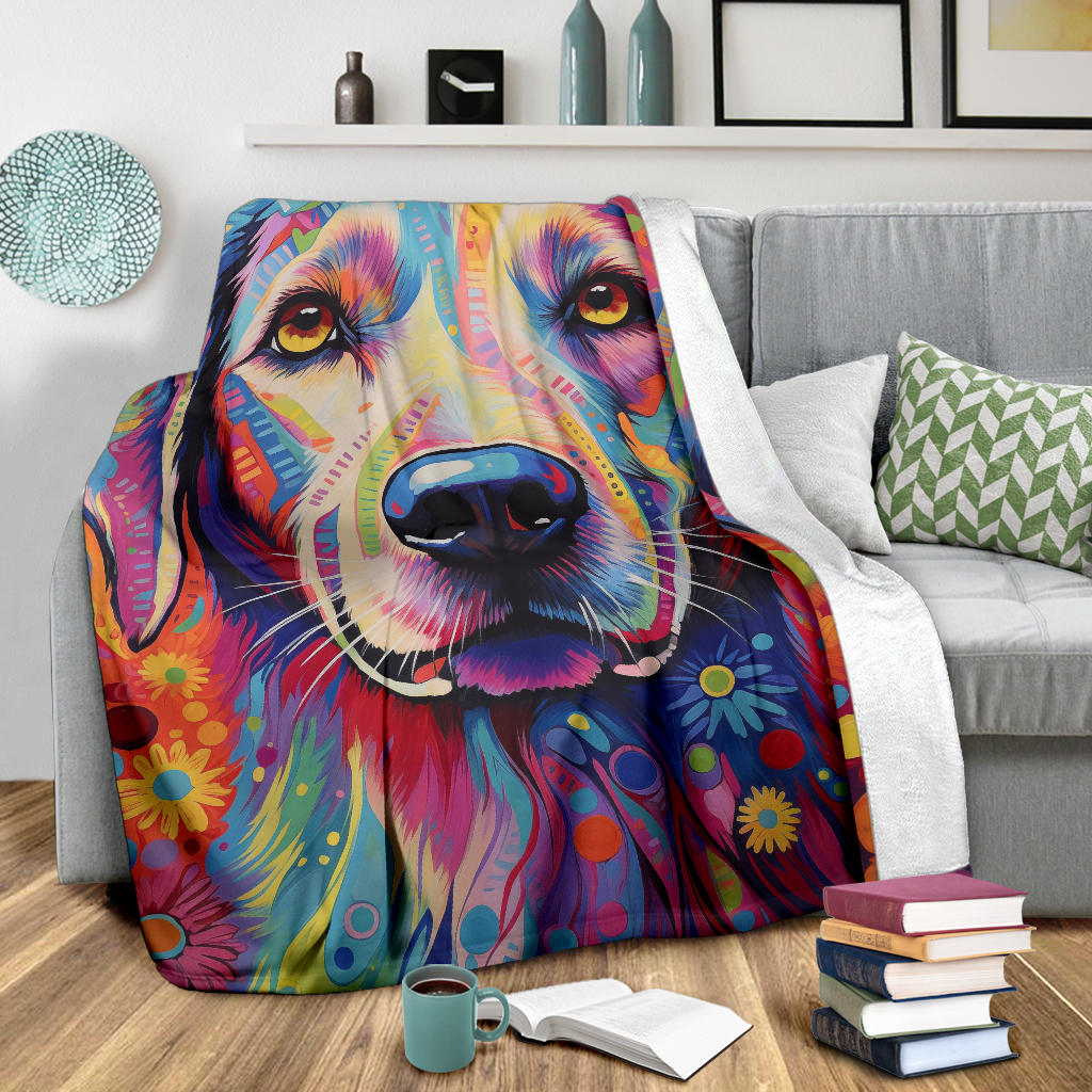 Anatolian Shepherd Blanket, Trippy Psychedelics Anatolian Shepherd Fleece Blanket, Anatolian Shepherd Throw Blanket, Anatolian Shepherd Gifts