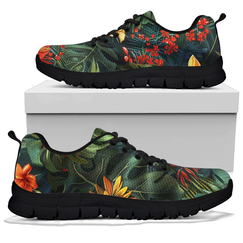 Tropical Paradise Sneakers, Tropical Paradise Sport Shoes, Tropical Paradise Woman Man Kids Sneakers, Tropical Paradise