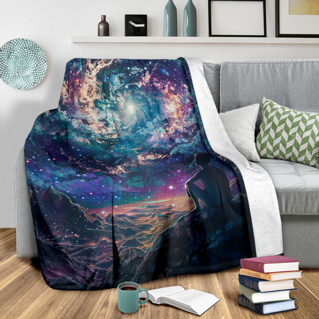 Cosmic Charm Blanket, Cosmic Charm Estetic Blanket, Cosmic Charm Blanket Gift, Blanket