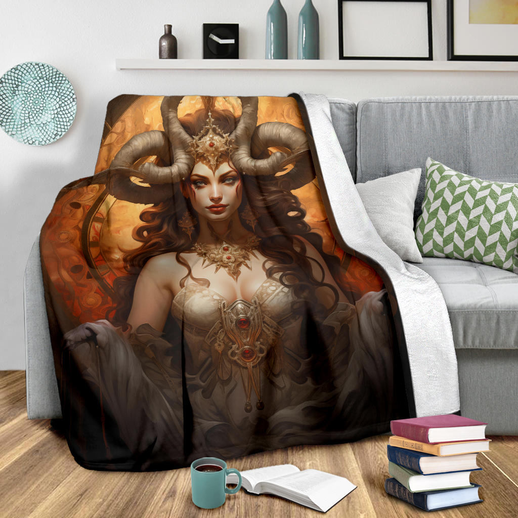 Virgin Zodiac Blanket, Virgo Zodiac Sign, Virgin Virgo Zodiac Gifts, Virgin Virgo Throw Blanket