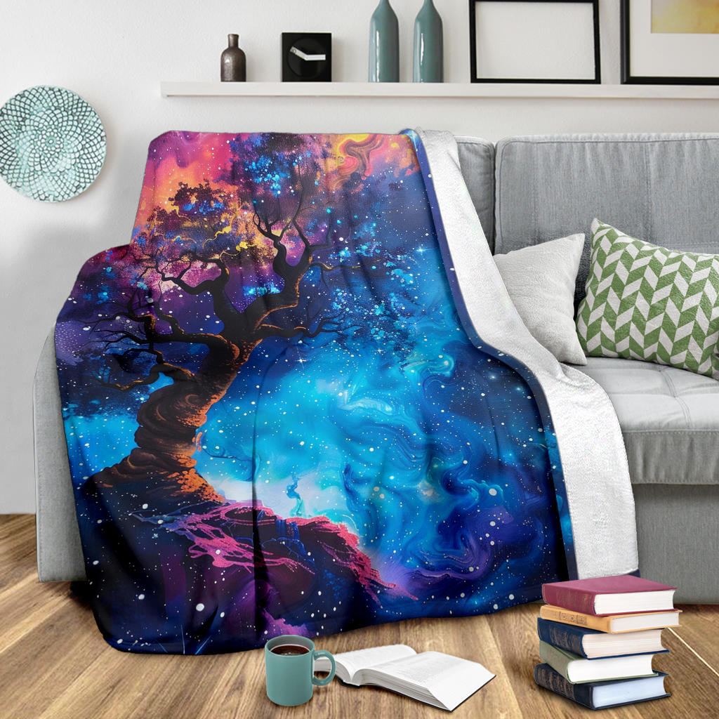 Galaxy Glow Blanket, Galaxy Glow Estetic Blanket, Galaxy Glow Blanket Gift, Blanket