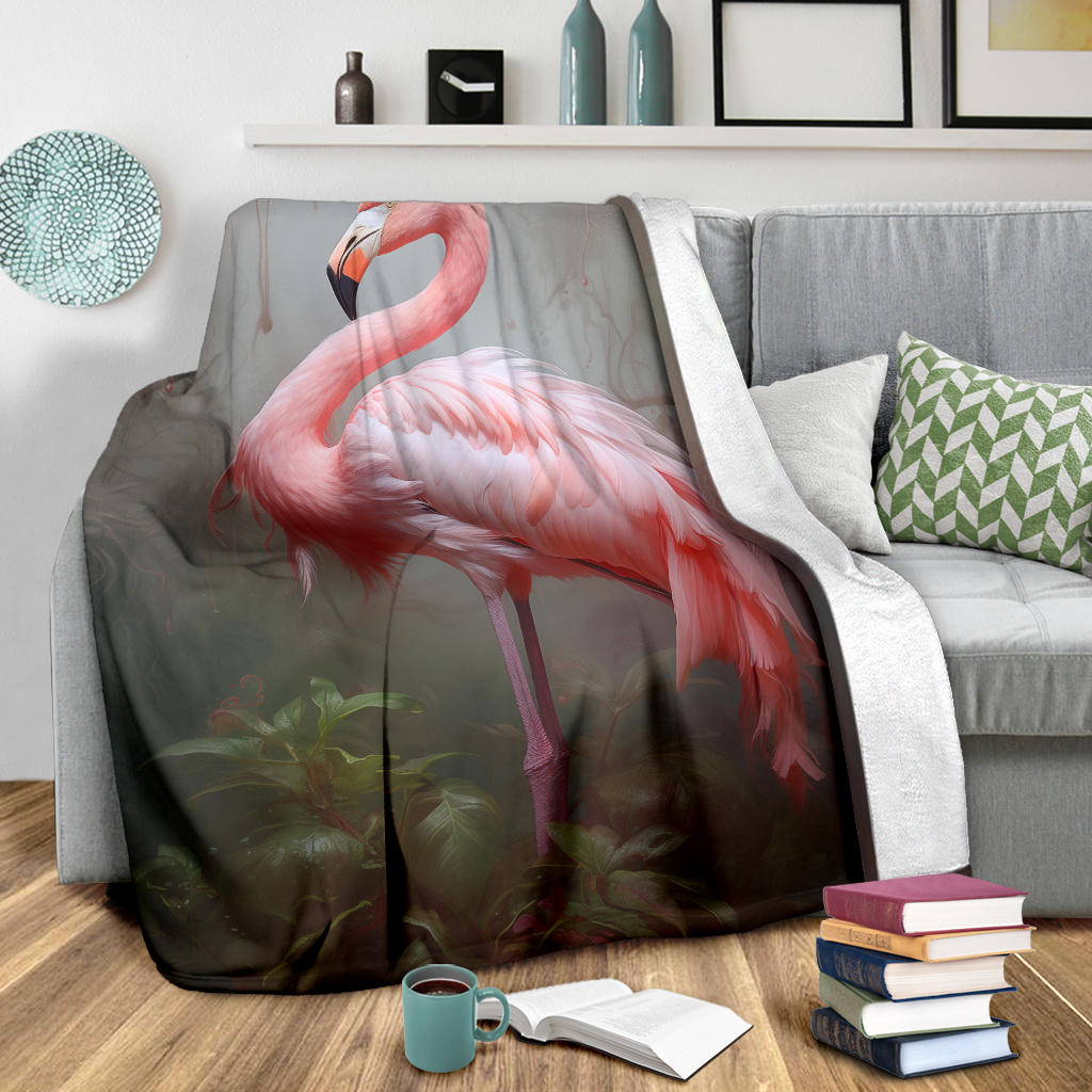 Flamingo Blanket, Flamingo Fleece Blanket, Flamingo Gifts, Flamingo Throw Blanket