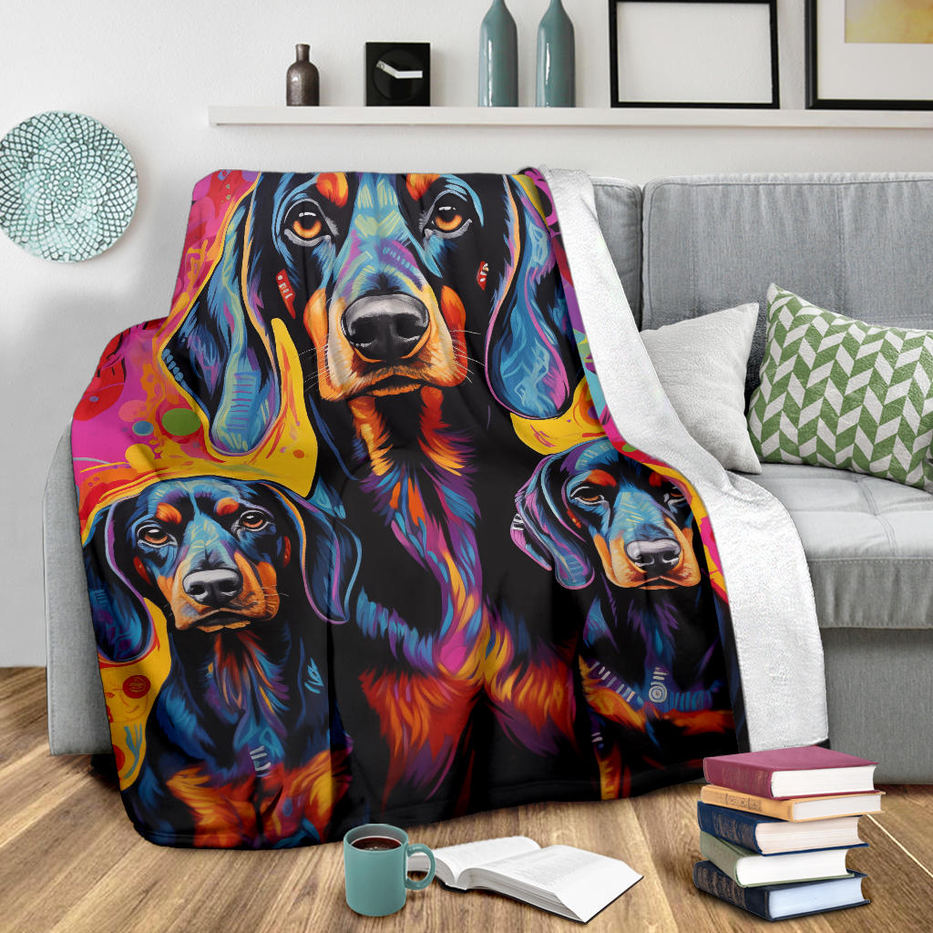 Estonian Hound Blanket, Trippy Psychedelics Estonian Hound Fleece Blanket, Estonian Hound Throw Blanket, Estonian Hound Gifts