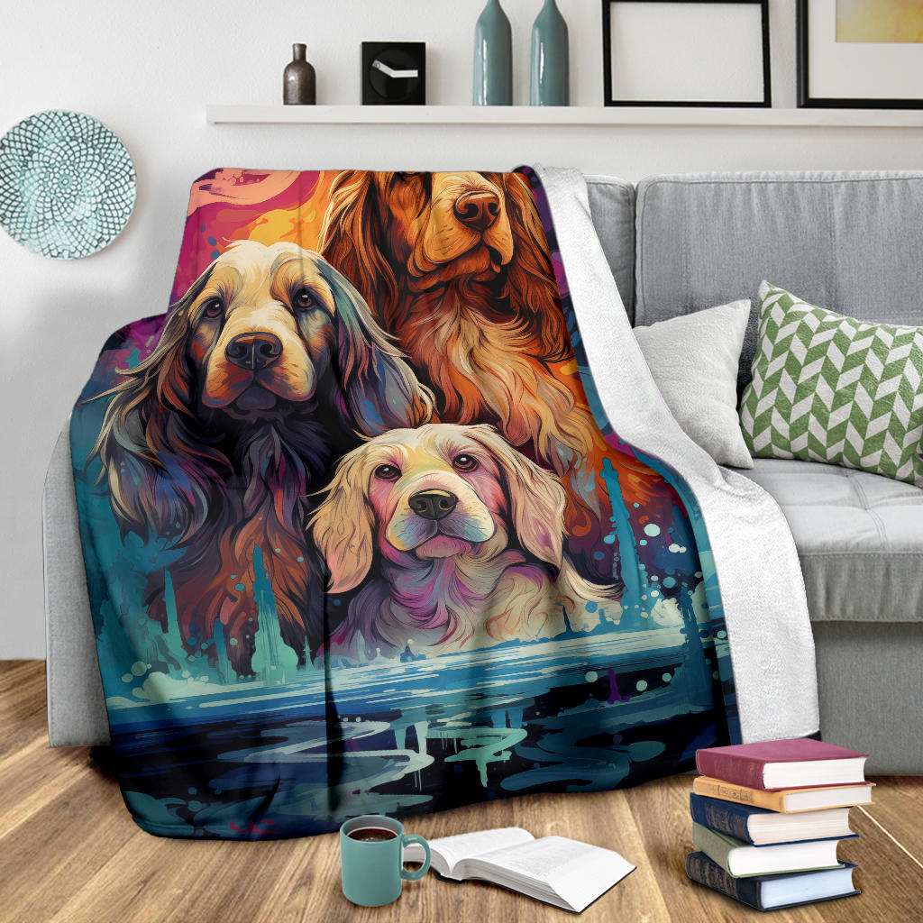 Petit Basset Griffon Vendeen Blanket, Trippy Psychedelics Petit Basset Griffon Vendeen Fleece Blanket, Petit Basset Griffon Vendeen Throw Blanket, Petit Basset Griffon Vendeen Gifts