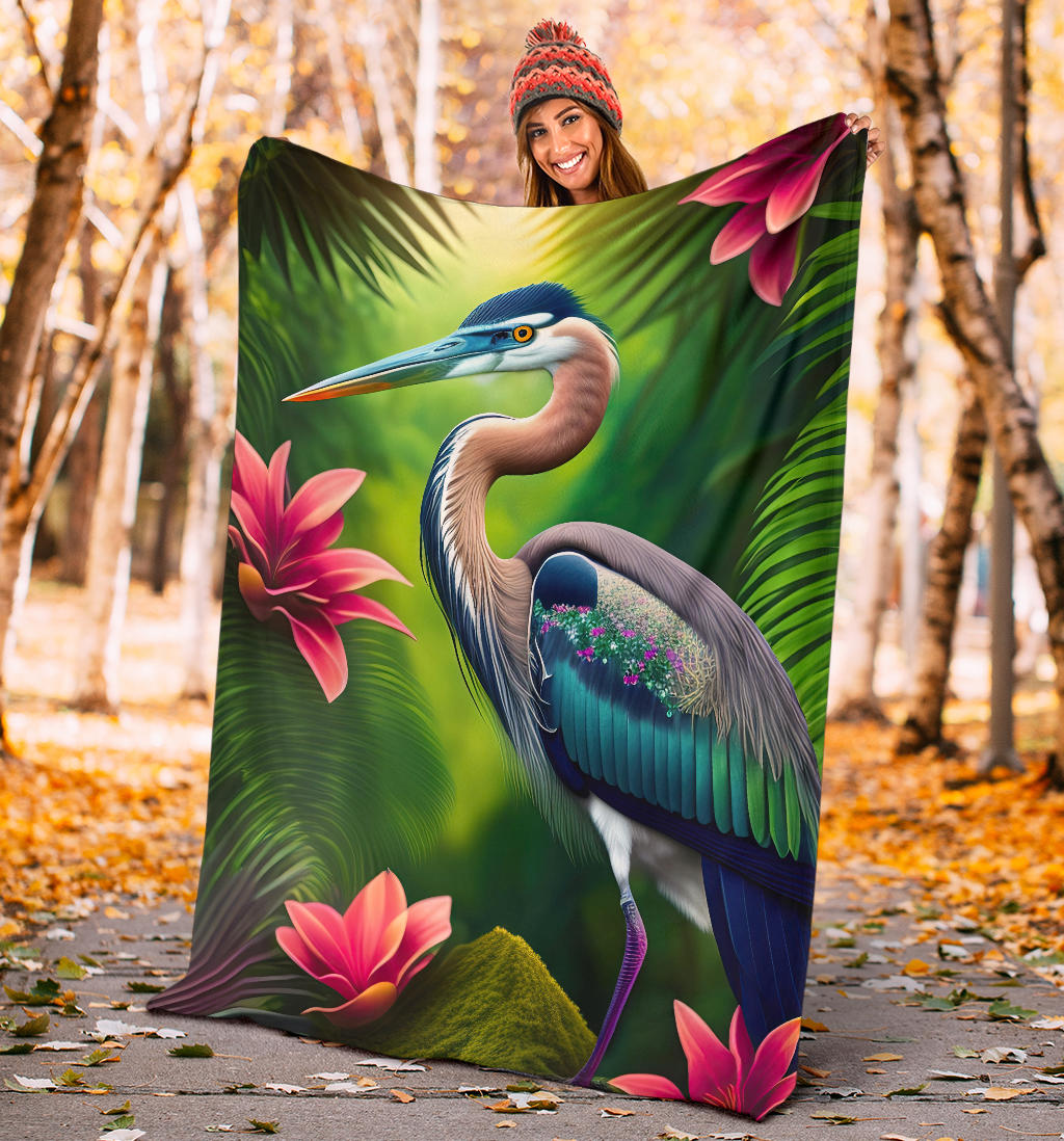 Heron Blanket