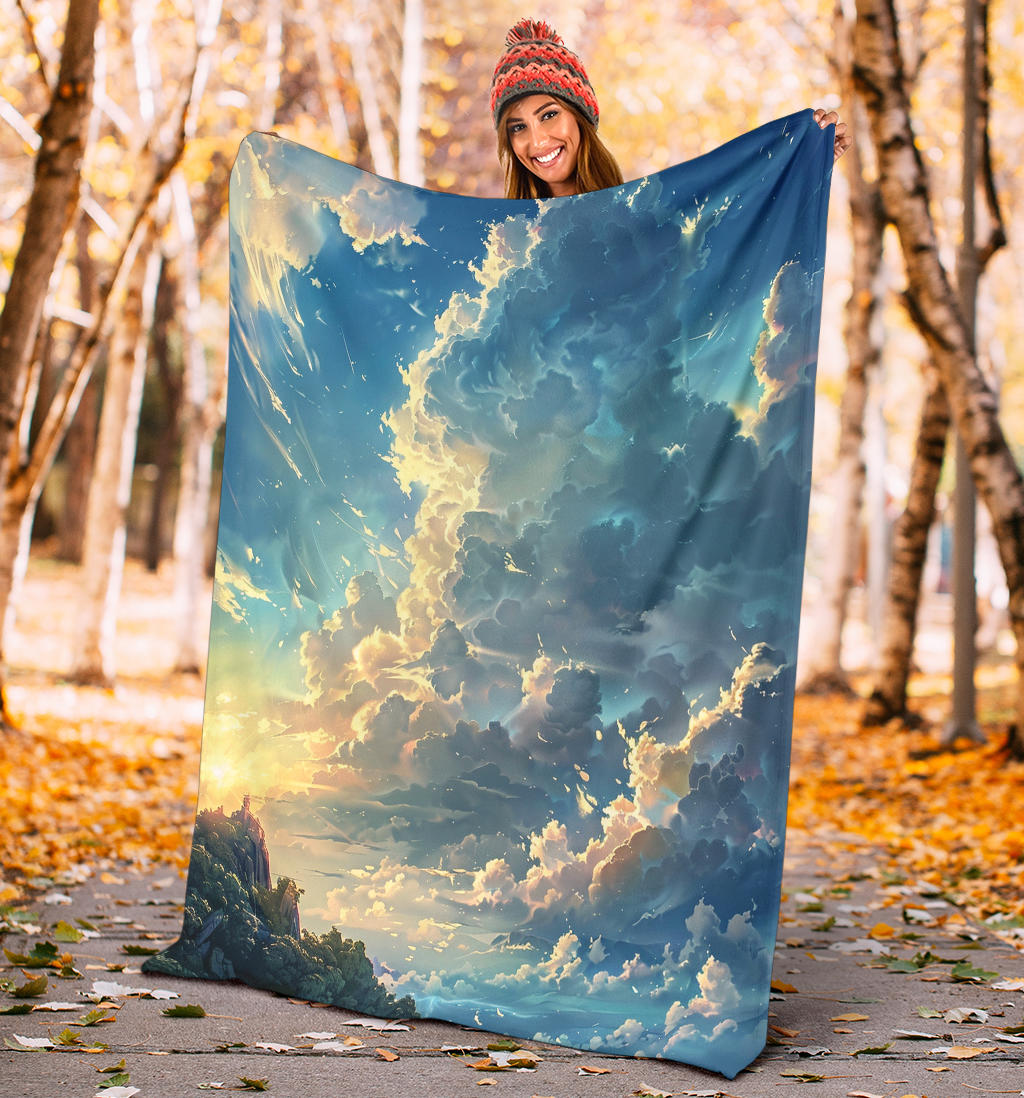 Serene Sky Blanket, Serene Sky Costume Blanket, Serene Sky Blanket Gift, Blanket