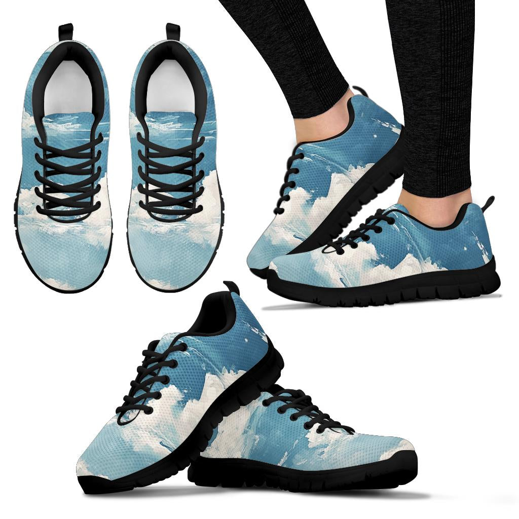 Serene Sky Sneakers, Serene Sky Sport Shoes, Serene Sky Woman Man Kids Sneakers, Serene Sky
