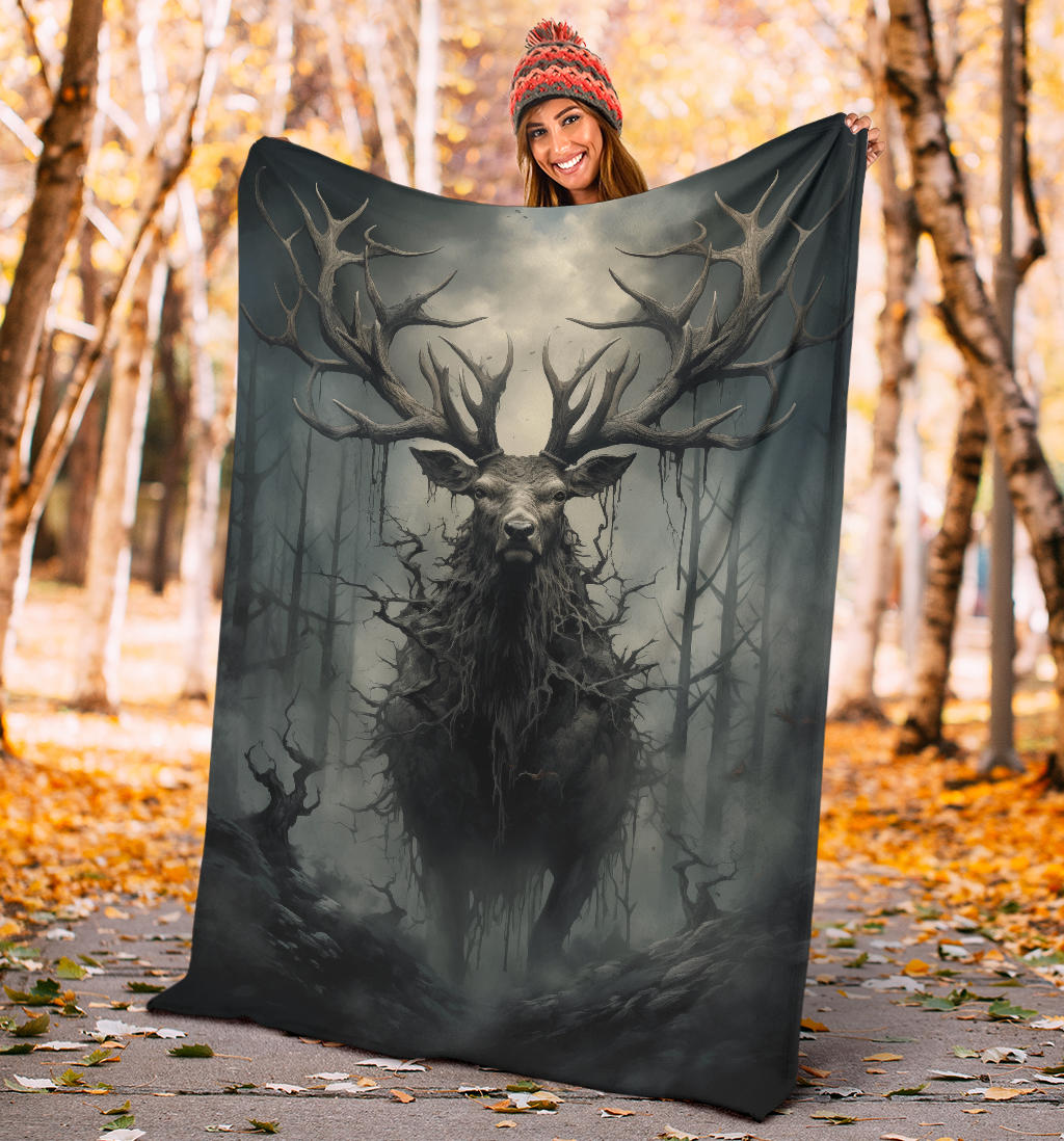 Elk Blanket, Elk Throw Blanket, Elk Fleece Blanket, Elk Gifts