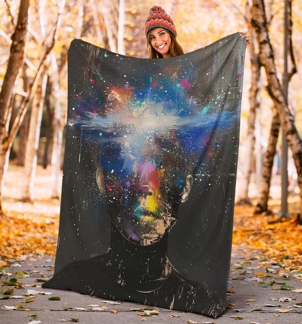 Cosmic Charm Blanket, Cosmic Charm Estetic Blanket, Cosmic Charm Blanket Gift, Blanket