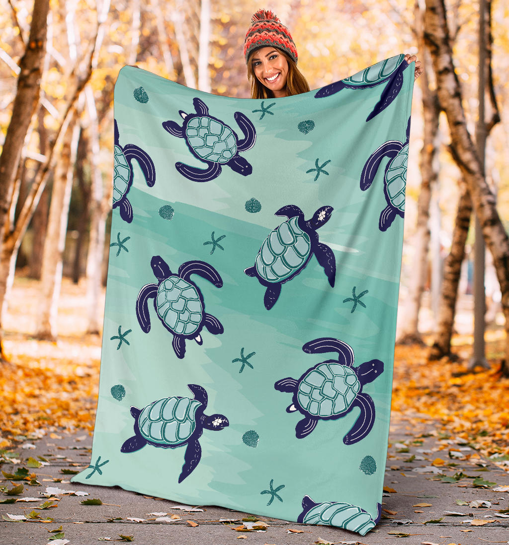 Sea Turtle Life Blanket