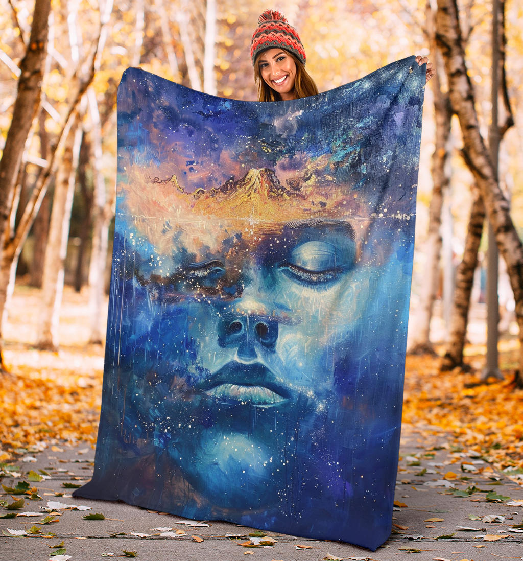 Cosmic Charm Blanket, Cosmic Charm Estetic Blanket, Cosmic Charm Blanket Gift, Blanket