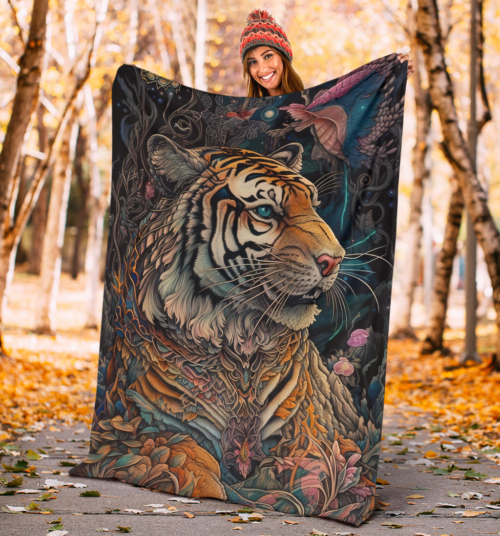 Miss Tiger Blanket