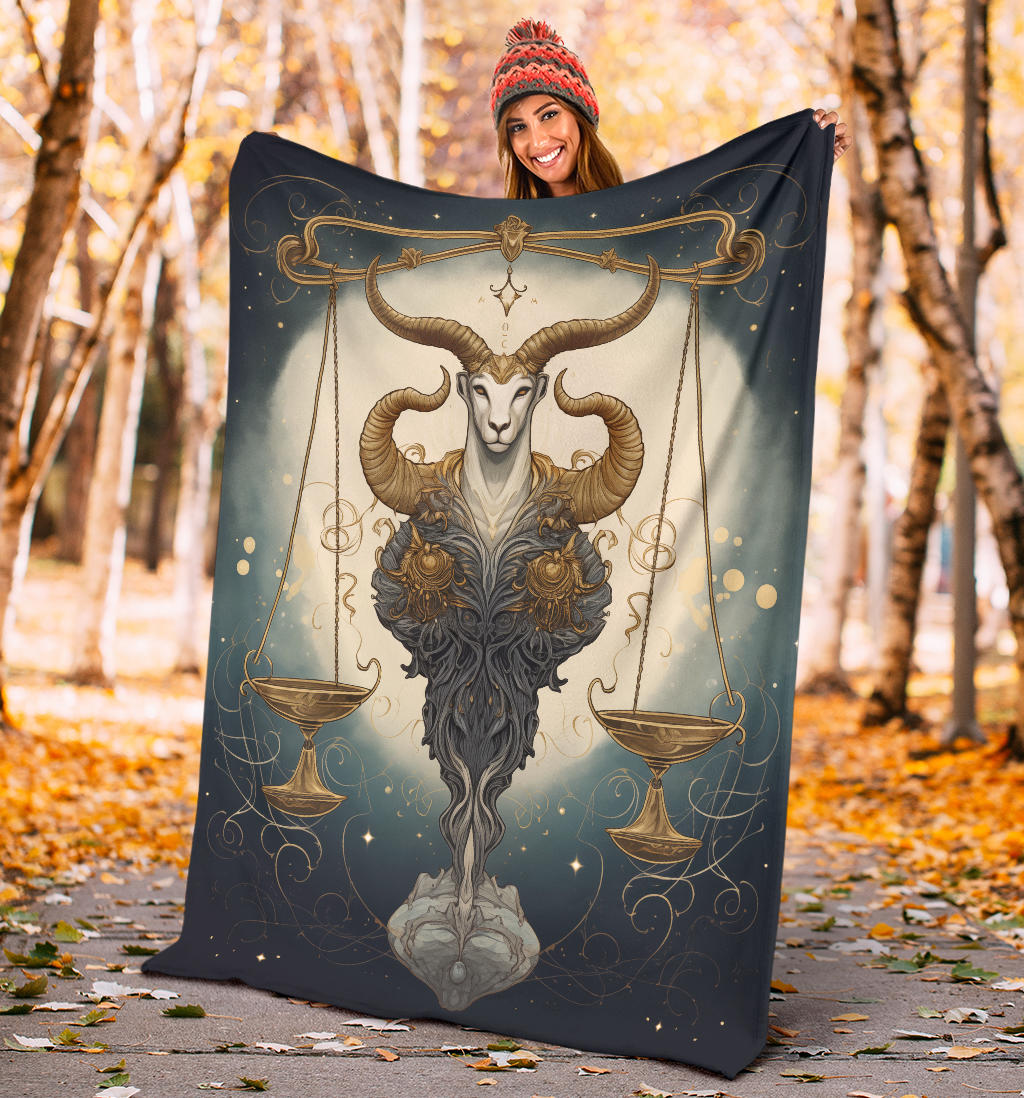 Balance Libra Zodiac Blanket, Libra Zodiac Sign, Libra Zodiac Gifts, Libra Zodiac Throw Blanket