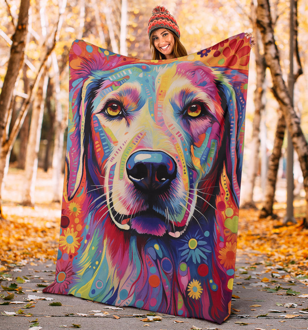 Anatolian Shepherd Blanket, Trippy Psychedelics Anatolian Shepherd Fleece Blanket, Anatolian Shepherd Throw Blanket, Anatolian Shepherd Gifts