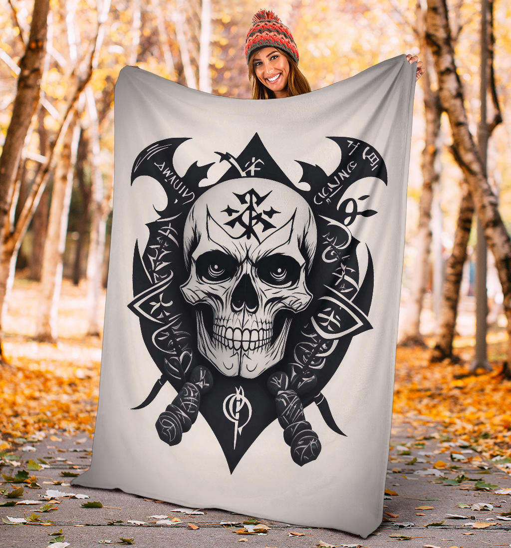 Skull Blanket, Pirate Blanket