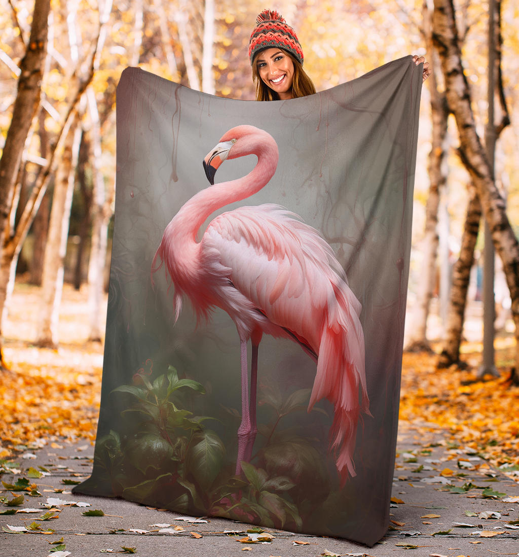 Flamingo Blanket, Flamingo Fleece Blanket, Flamingo Gifts, Flamingo Throw Blanket