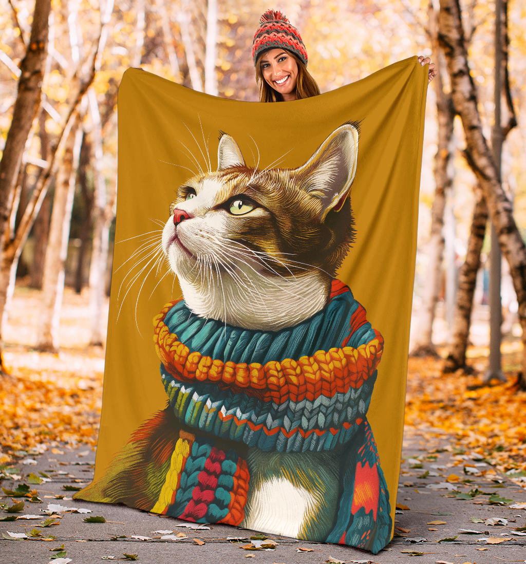 American Wirehair cat Blanket, Trippy Psychedelics American Wirehair cat Fleece Blanket, American Wirehair cat Throw Blanket, American Wirehair cat Gifts