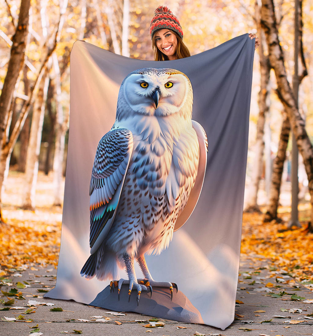 Snowy Owl Blanket