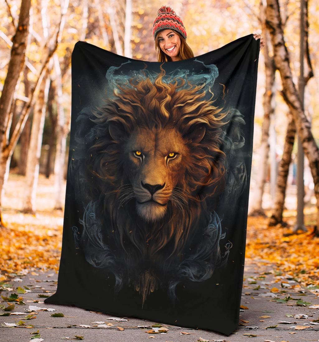 Lion Zodiac Blanket, Lion Zodiac Gifts, Lion Zodiac Sign, Lion Throw Blanket, Leo Zodiac Sign