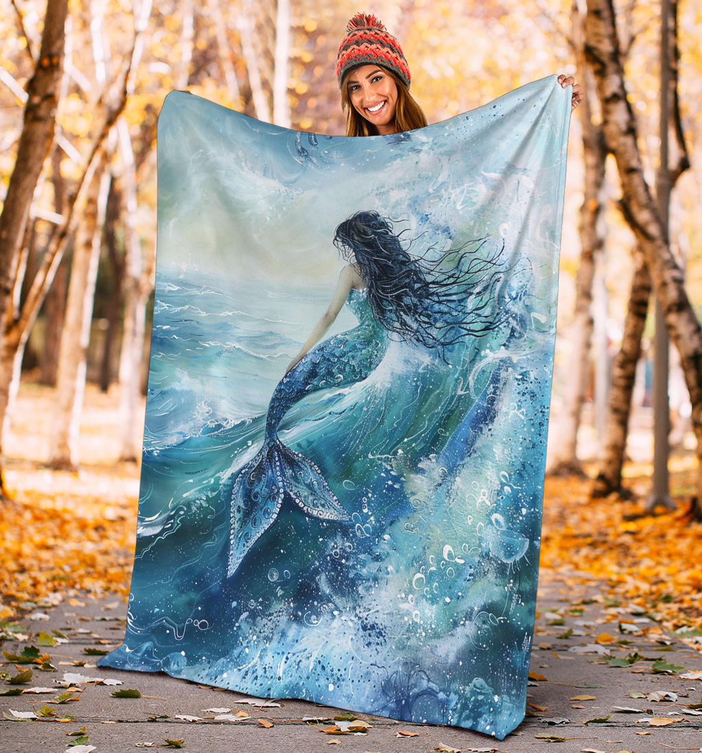 Oceanic Bliss Blanket, Oceanic Bliss Estetic Blankets, Oceanic Bliss Blanket Gifts, Blanket