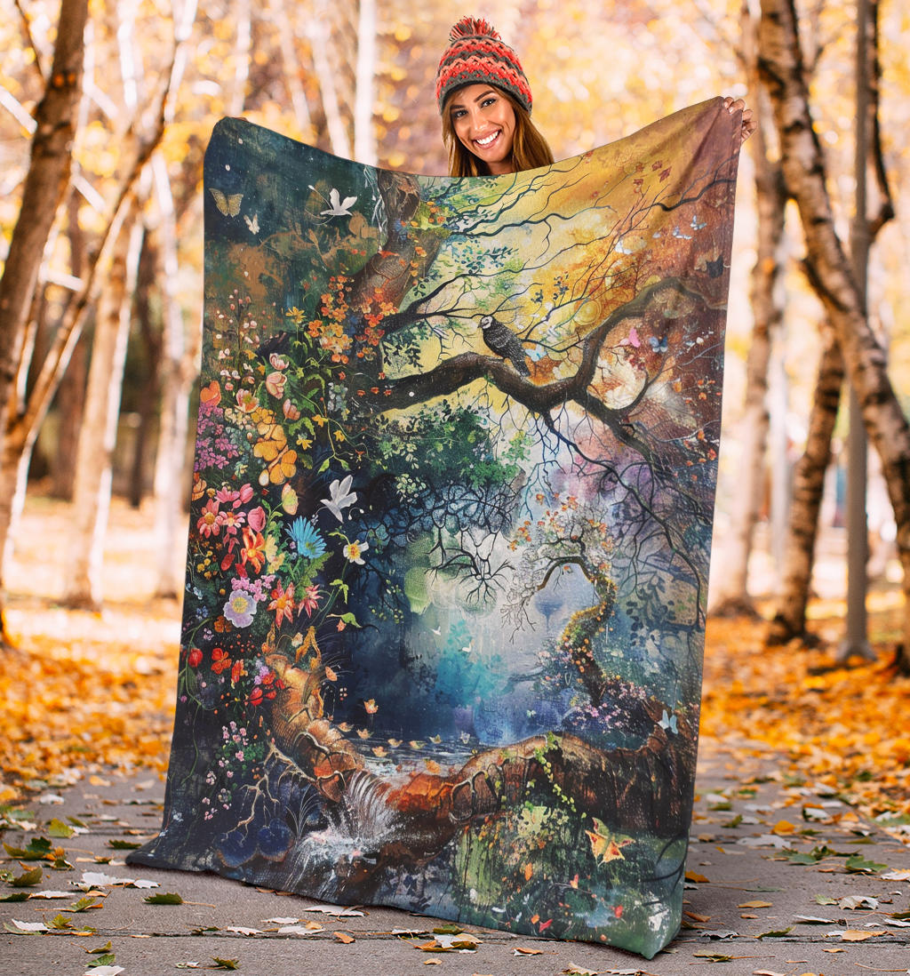 Enchanted Garden Blanket